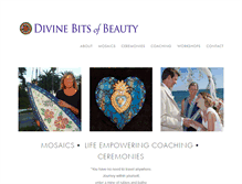 Tablet Screenshot of divinebitsofbeauty.com